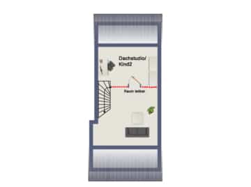 DIETZ: Junges Familienhaus mit angrenzendem idyllischen Waldgrundstück in Laufach zu verkaufen! - Dachgeschoss (668535)