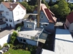 DIETZ: Stilvolles Einfamilienhaus mit Einliegerwohnung und schönem Garten in Schaafheim OT Radheim! - Luftansicht