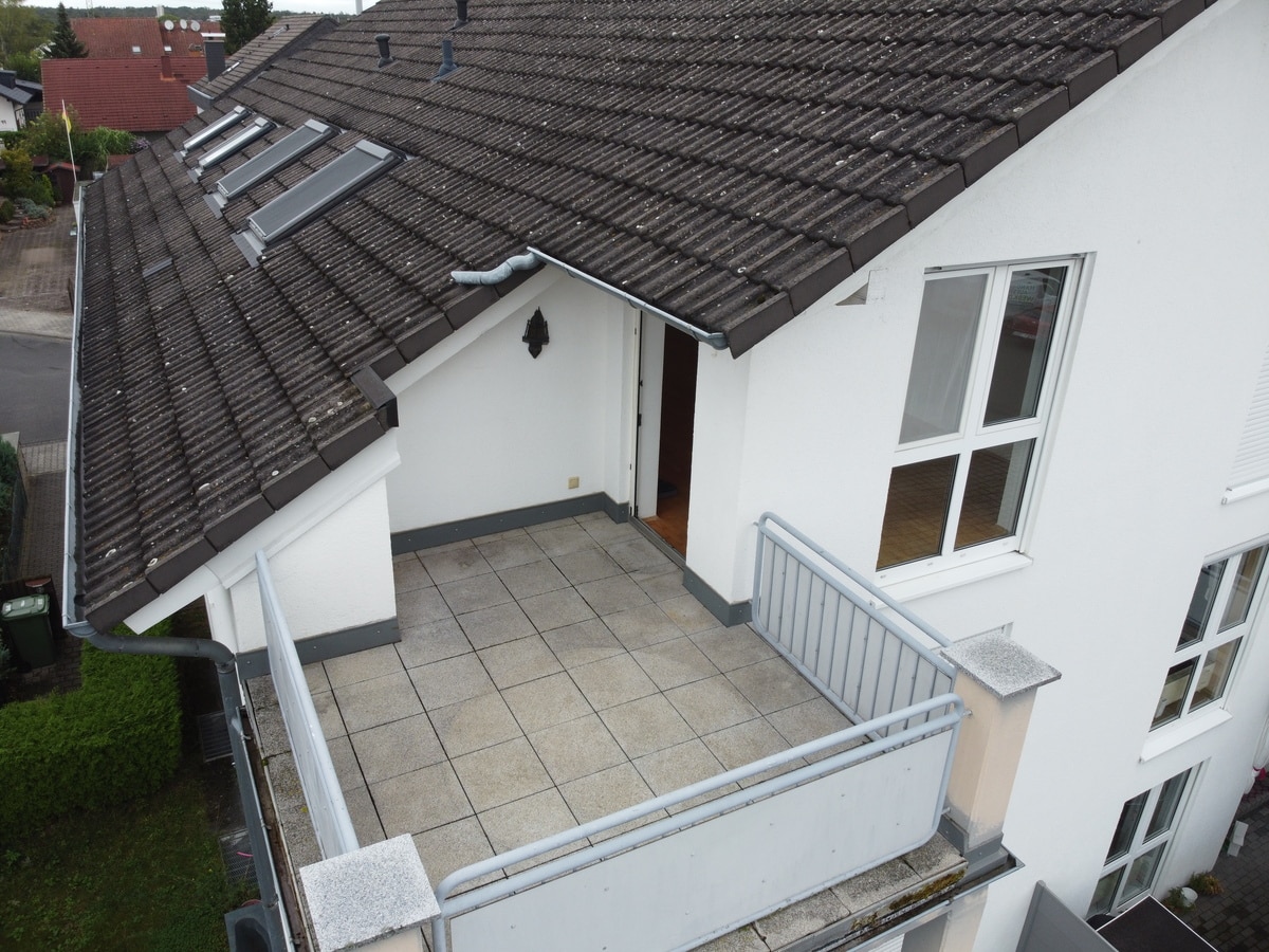 Großer Süd-West-Balkon