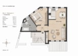 Grundriss - DIETZ: Zentral gelegene 2 Zimmer Eigentumswohnung -fast direkt- am Marktplatz von Groß-Umstadt!