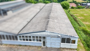 DIETZ: 700m² Kaltlagerhalle mit Büroraum und WC – mit 200 m² Außenfläche optional anmietbar - Außenansicht (689427)