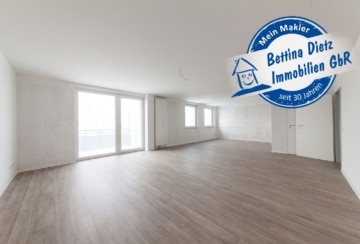 DIETZ: Vollmodernisierte 3 Zi. Wohnung mit Balkon, PKW-Stellplatz und Kellerraum!, 64832 Babenhausen, Etagenwohnung