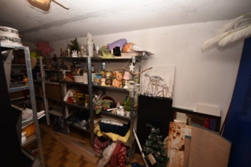 DIETZ: **RESERVIERT** Platz Für Ross und Reiter! Wohnhaus + Gewerbegebäude mit 6 Pferdestallungen! - Lagerraum Keller Wohnhaus (644125)