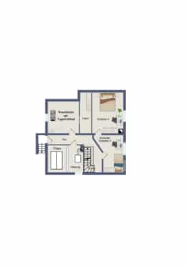 DIETZ: **RESERVIERT** Platz Für Ross und Reiter! Wohnhaus + Gewerbegebäude mit 6 Pferdestallungen! - Grundriss Untergeschoss (644129)