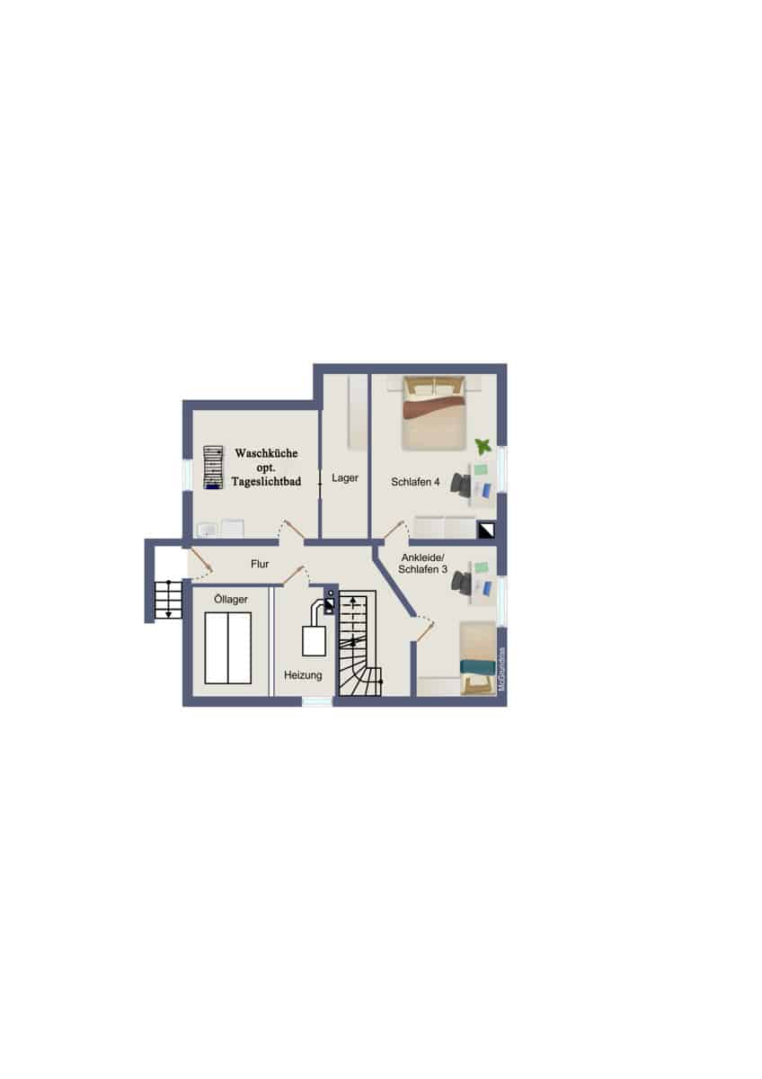 Grundriss Untergeschoss