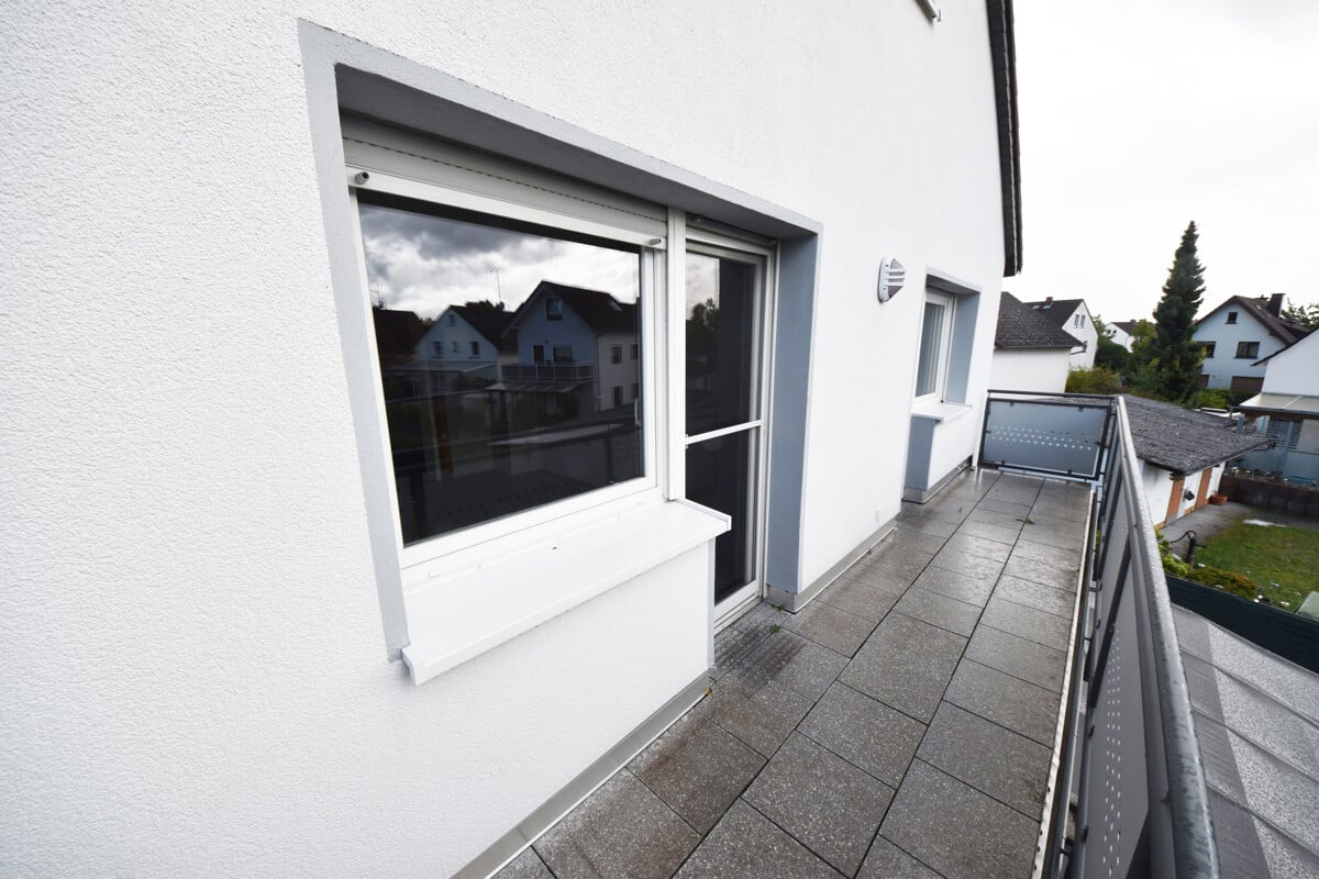 Großer Balkon