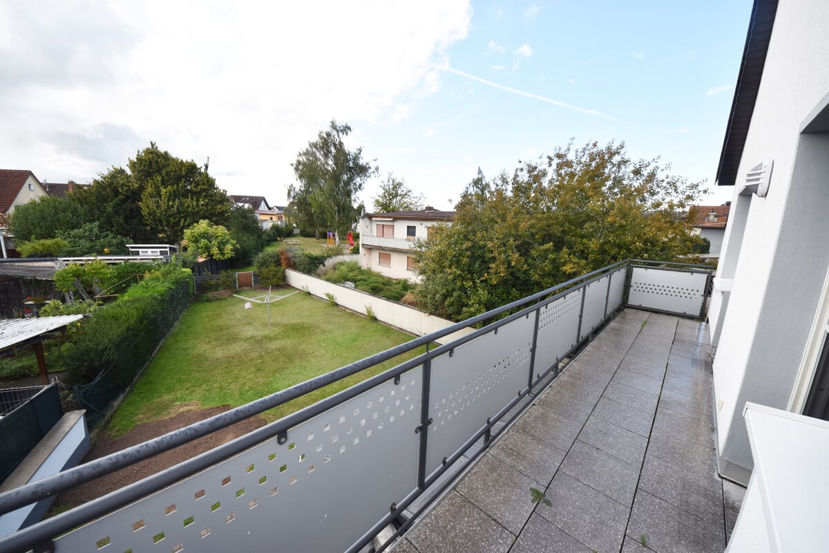 Großer Balkon