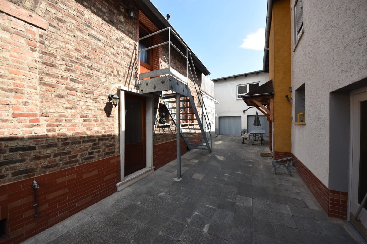 Blick in den Innenhof