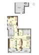 DIETZ: Über 45m² Dachterrassen - 4-Zimmer-Wohnung - Luft-Wasser-Wärmepumpe! - Grundriss Wohnung 17