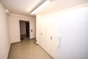 DIETZ: Einzigartiges Architektenhaus mit Einliegerwohnung, Pool und Gewerbehalle für Ihr Unternehmen - Flur UG (659914)