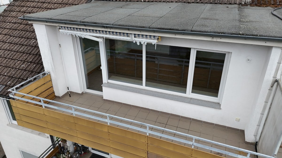 Großer Balkon