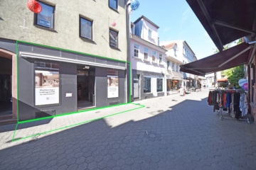 DIETZ: Provisionsfreies Cafe in der Fußgängerzone von Aschaffenburg zu vermieten! - Ladengeschäft zu vermieten (667579)
