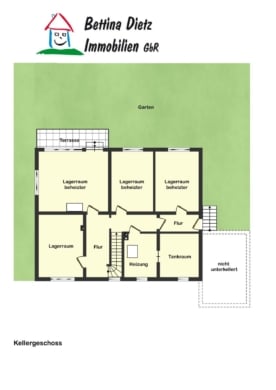 Familienfreundliches Einfamilienhaus in charmanter Lage von Reinheim-Überau! - Grundriss KG (637948)