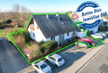 Familienfreundliches Einfamilienhaus in charmanter Lage von Reinheim-Ueberau! - Außenansicht (654675)