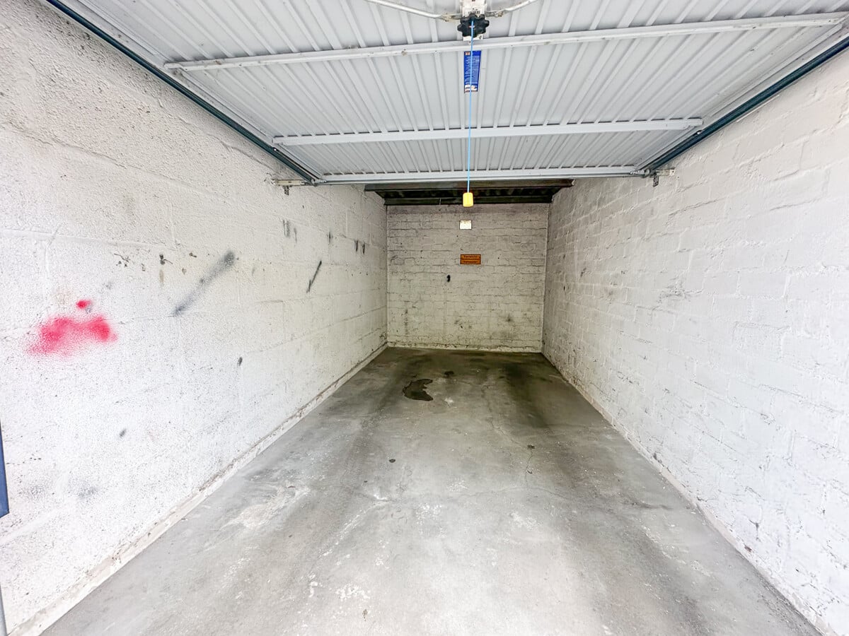 Blick in die Garage