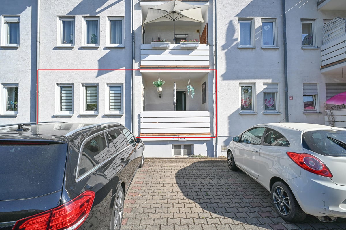 Eigener Balkon