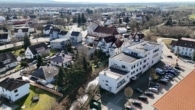 Luftansicht - DIETZ! Büro-, Praxis oder sonstige Gewerberäume – zentrale Lage von Babenhausen! Fitnessstudio im EG