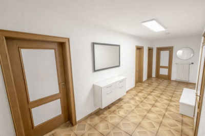 DIETZ: Größer als manches Haus! 4-Zimmer-Obergeschosswohnung – 3-fach-Verglasung – Pelletsheizung - Flur OG (700797)