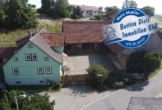 DIETZ: Altes Bauernhaus mit 500qm Nutzfläche in den Nebengebäuden - Bad König - Gumpersberg! - Luftansicht