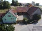 DIETZ: Altes Bauernhaus mit 500qm Nutzfläche in den Nebengebäuden - Bad König - Gumpersberg! - Luftaufnahme