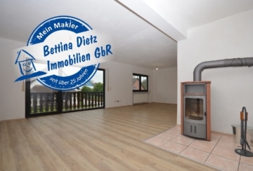 DIETZ: Große 4-Zimmer-Obergeschosswohnung in bester Lage von Groß-Umstadt OT Kleestadt!, 64823 Groß-Umstadt, Etagenwohnung