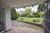 Terrasse - DIETZ: Einzugsbereite 2-Zimmer-Terrassenwohnung, eigener Garten, Einbauküche und Parkplatz!