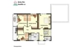 Grundriss OG - Großzügig geschnittenes Einfamilienhaus mit Doppelgarage, Garten und Terrassenkamin!