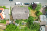 Draufsicht - Großzügig geschnittenes Einfamilienhaus mit Doppelgarage, Garten und Terrassenkamin!