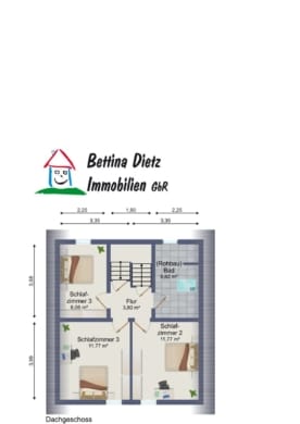 DIETZ: Freistehendes Einfamilienhaus in Pfungstadt! - Grundriss DG (645201)