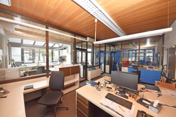 DIETZ: Gewerbeimmobilie mit 1888qm Lager- und Produktionsflächen, Teilbar ab 1772qm für 5000,- netto - Büro (633023)