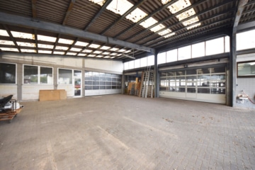 DIETZ: Gewerbeimmobilie mit 1888qm Lager- und Produktionsflächen, Teilbar ab 1772qm für 5000,- netto - 2 Einfahrt 2 Hallenabteilungen (633005)