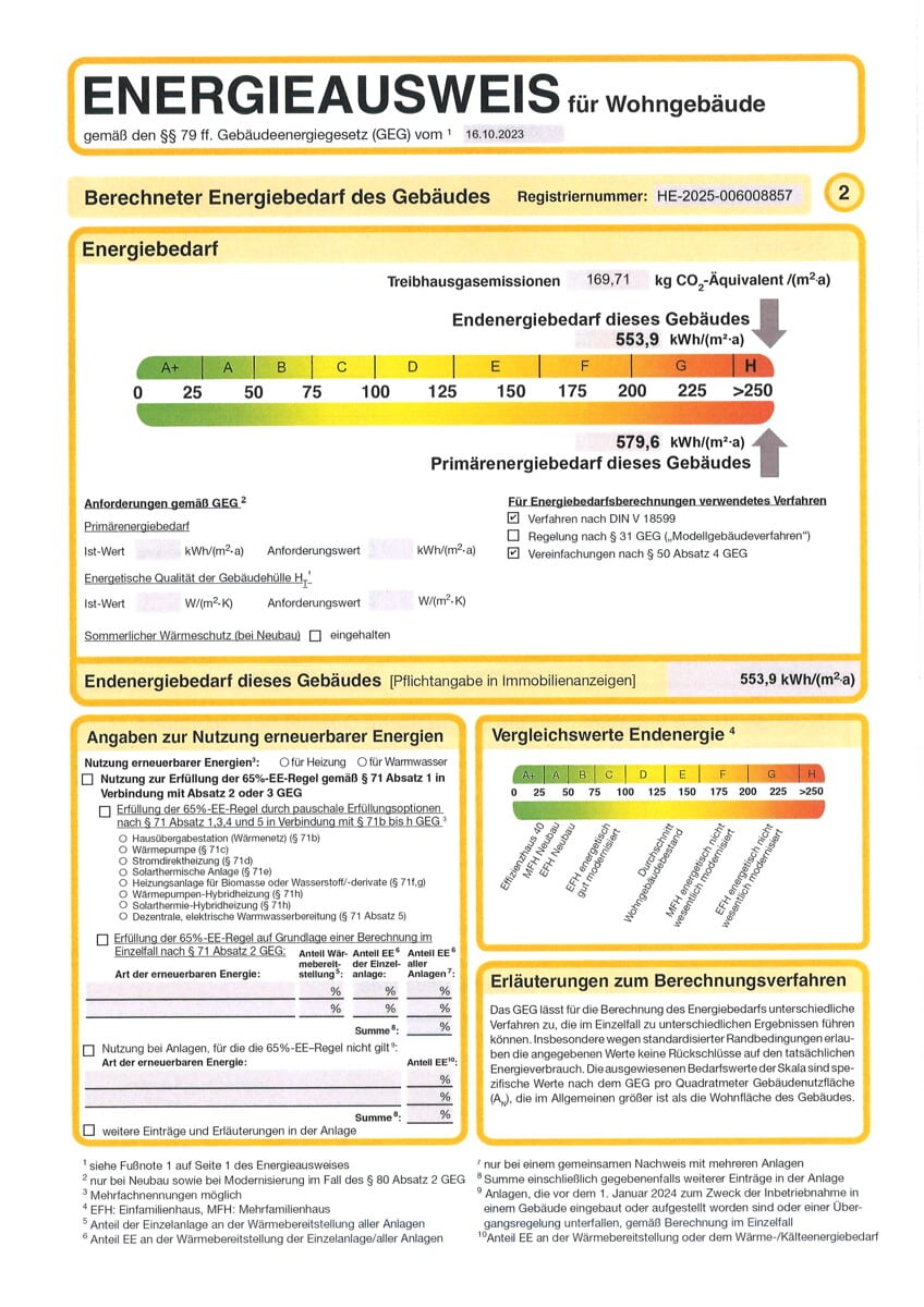 Energieausweis 2