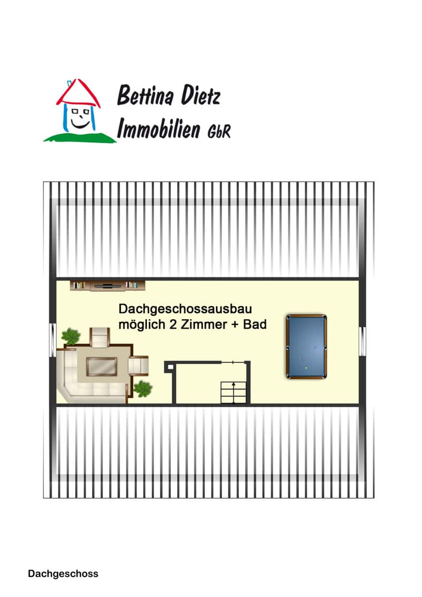 Grundriss Dachgeschoss