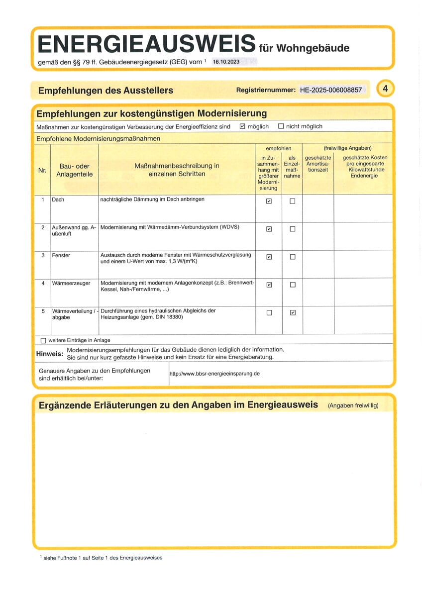 Energieausweis 4