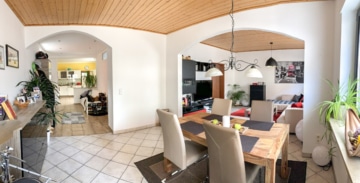 DIETZ: 3-Zimmer-Erdgeschosswohnung mit Terrasse – Car-Port – S-Bahn-Nähe – Ruhige Lage Dudenhofen - Wohnen Essen Kochen (654806)