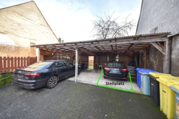 DIETZ: 3-Zimmer-Erdgeschosswohnung mit Terrasse – Car-Port – S-Bahn-Nähe – Ruhige Lage Dudenhofen - Carport (654813)