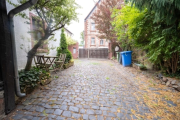 DIETZ: REDUZIERT! Charmantes 2-3 Familienhaus mit viel Platz in Münster/Altheim – Einzelkulturdenkmal! - Außenbereich (635967)