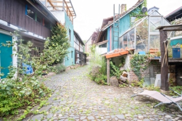 DIETZ: REDUZIERT! Charmantes 2-3 Familienhaus mit viel Platz in Münster/Altheim – Einzelkulturdenkmal! - Außenbereich (635899)