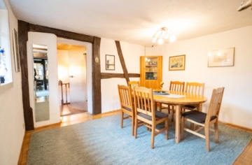 DIETZ: REDUZIERT! Charmantes 2-3 Familienhaus mit viel Platz in Münster/Altheim – Einzelkulturdenkmal! - Essbereich OG (635904)