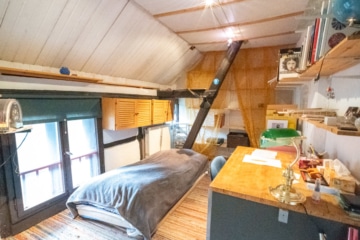 DIETZ: REDUZIERT! Charmantes 2-3 Familienhaus mit viel Platz in Münster/Altheim – Einzelkulturdenkmal! - Atelier OG (635919)