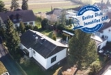 DIETZ: Einfamilienhaus mit 160m² Wohn- Nutzfläche auf 863m² Grundstück in Großostheim-Ringheim! - Luftansicht