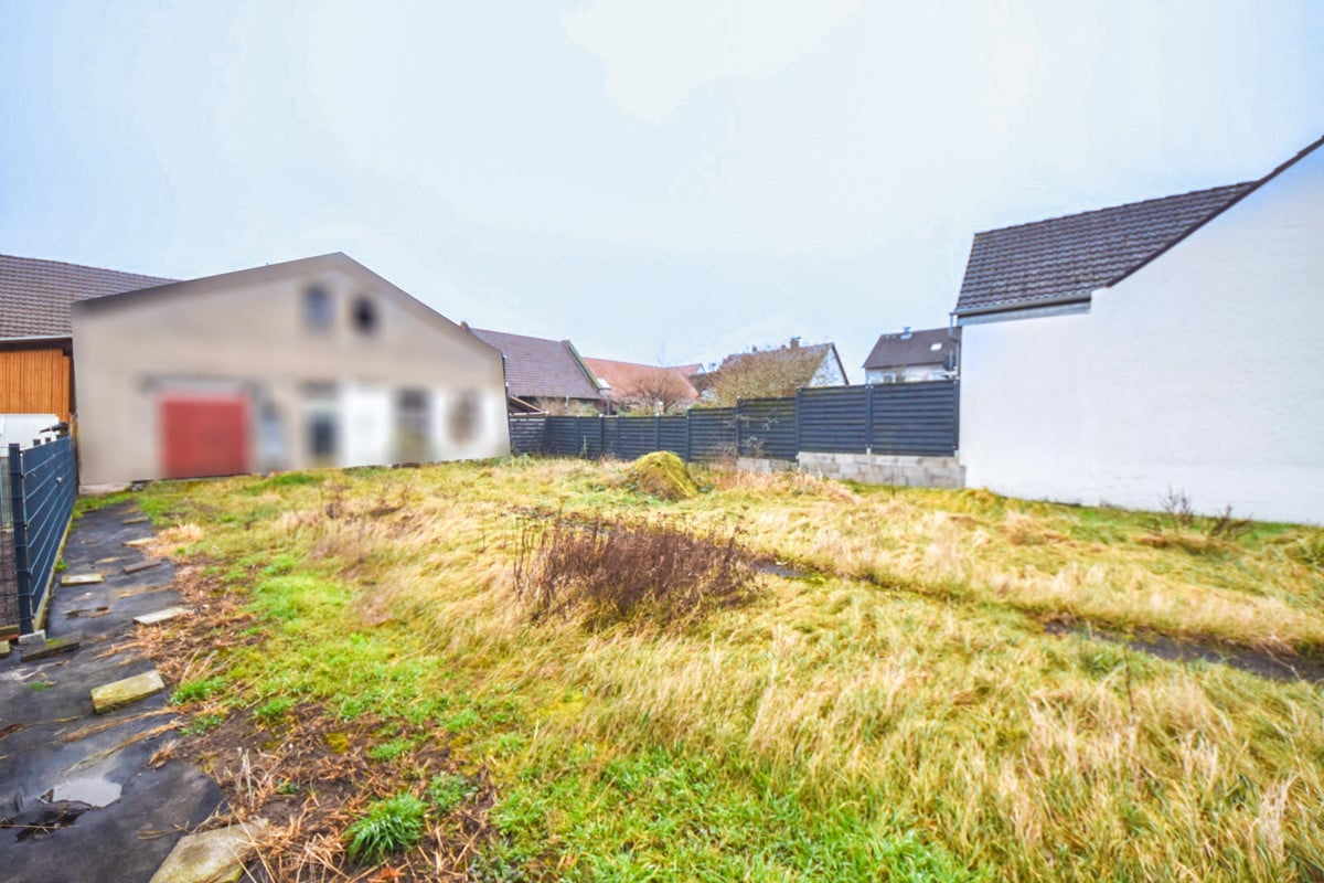 Baugrundstück für DHH3