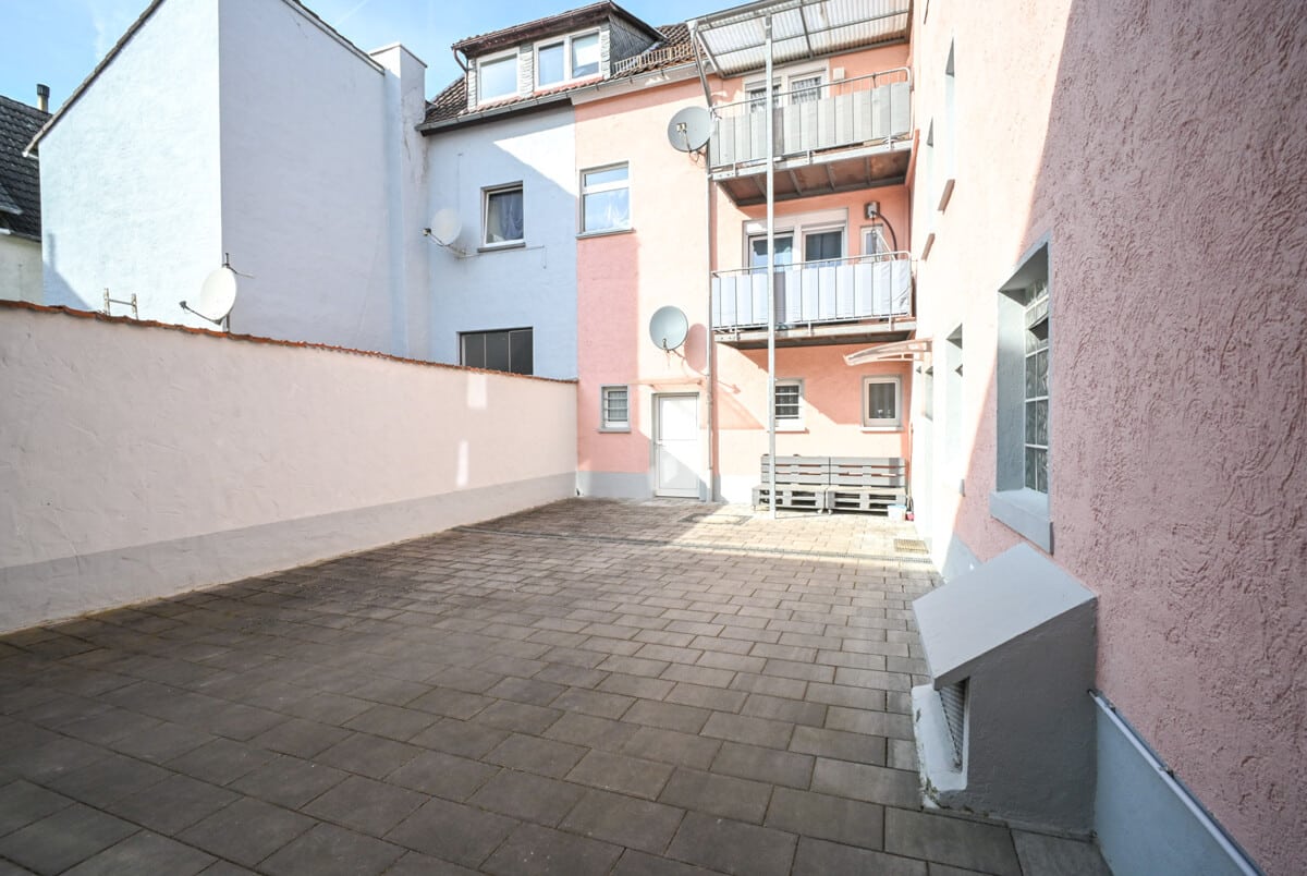 Innenhof Wohnhaus