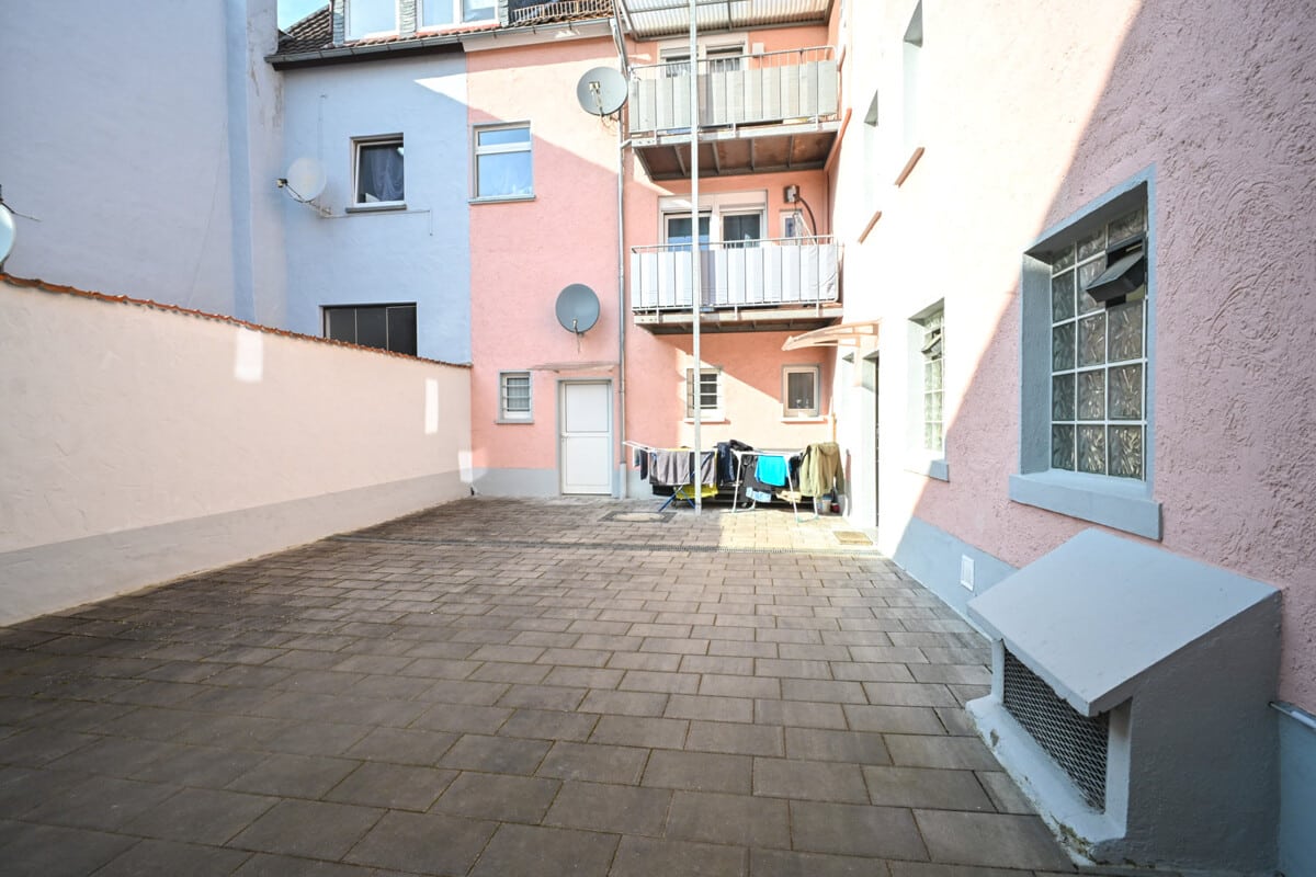 Innenhof Wohnhaus