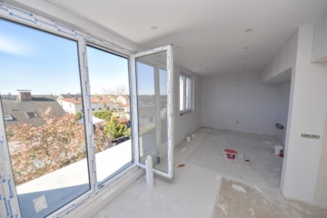 DIETZ: Sanierte und großzügige 2-Zimmer-Dachwohnung mit Toller Gaube und Dachterrasse – Randlage! - Küchenbereich (676789)