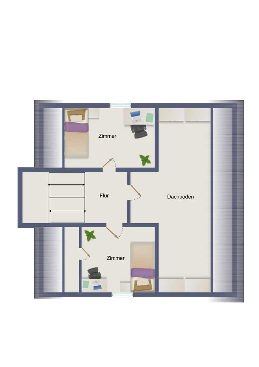 Grundriss Dachgeschoss