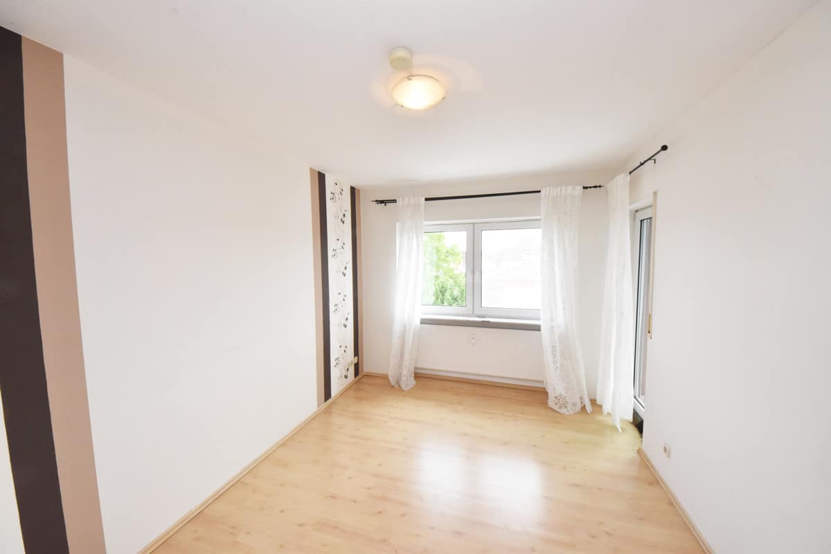 Schlafzimmer mit Dachterrassenzugang