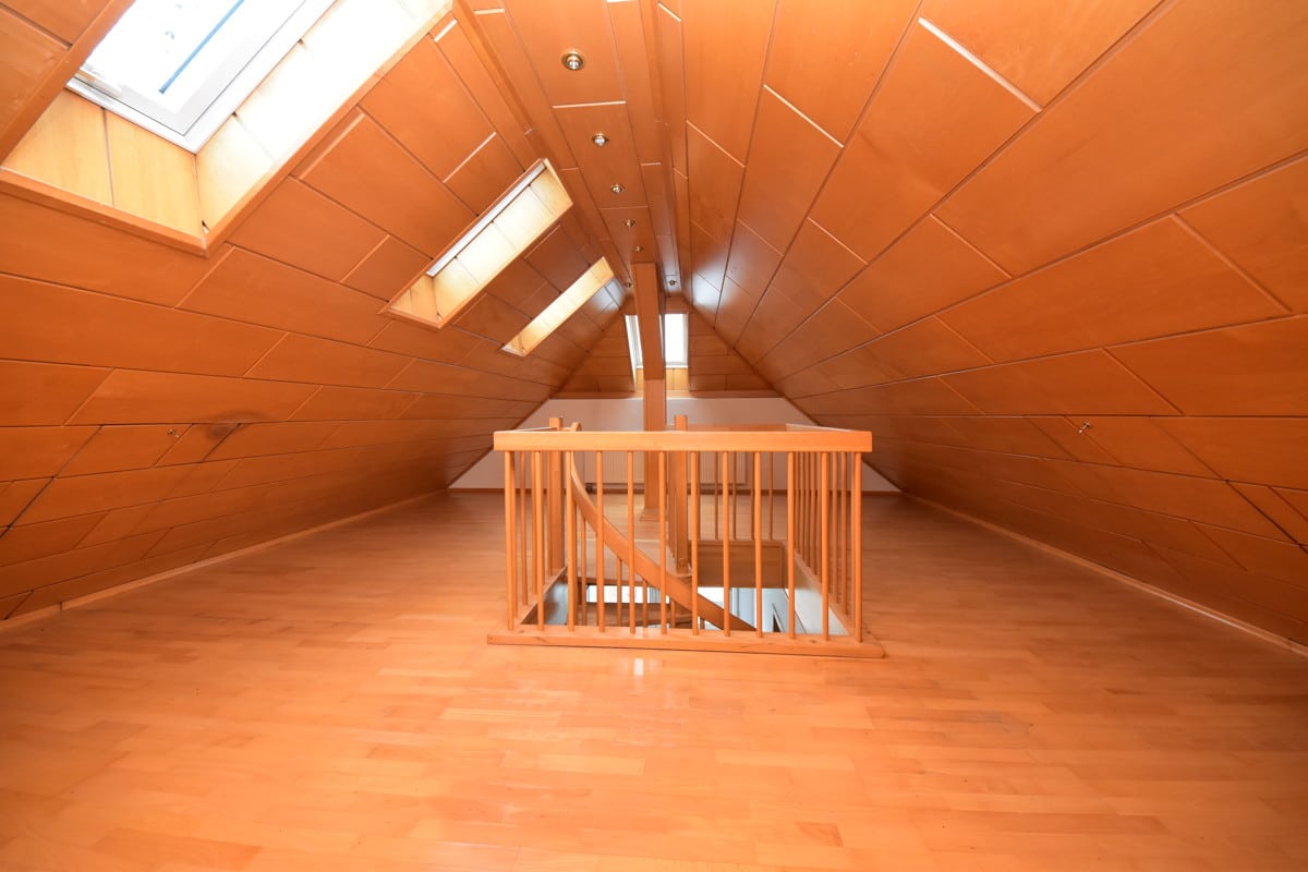 Ausgebauter Spitzboden