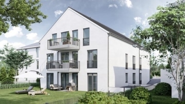 DIETZ: Moderne 3-Zimmer-Wohnung in Dieburg! mit 2 Tiefgaragenstellplätzen und sonnigem Balkon! - Außenansicht - Garten (678750)