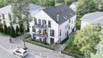 DIETZ: Moderne 3-Zimmer-Wohnung in Dieburg! mit 2 Tiefgaragenstellplätzen und sonnigem Balkon! - Außenansicht (678748)